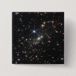 Webbs eerste diepe blik op het universum vierkante button 5,1 cm