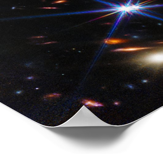 Webb's eerste diepgaande veld onthuld poster (Hoek)