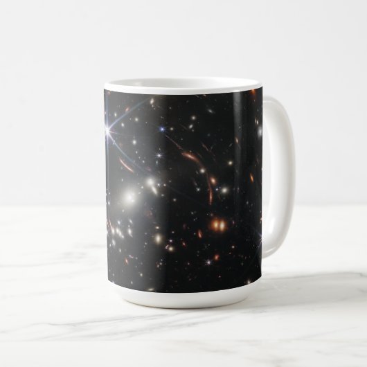 "Webb's First Deep Field" - James Webb Telescope Koffiemok (Voorkant rechts)