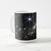 "Webb's First Deep Field" - James Webb Telescope Koffiemok (Voorkant links)