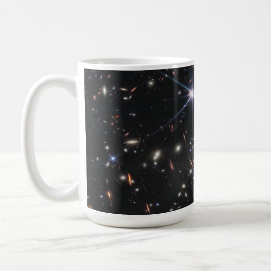 "Webb's First Deep Field" - James Webb Telescope Koffiemok (Links)