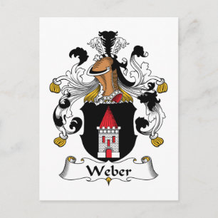 Weber Family Crest Briefkaart