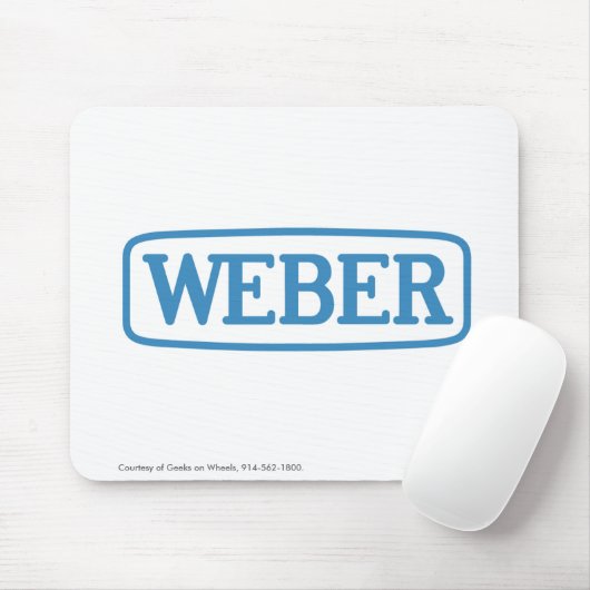 Weber Screend Systems Muismat (Met muis)