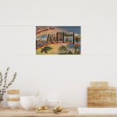 Webhannet, Maine (Wells Beach) Poster (Keuken)