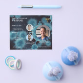 Webinar voor medische en gezondheidszorg flyer (Enkel)