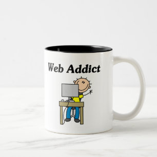 Webindtshirts en cadeautjes tweekleurige koffiemok
