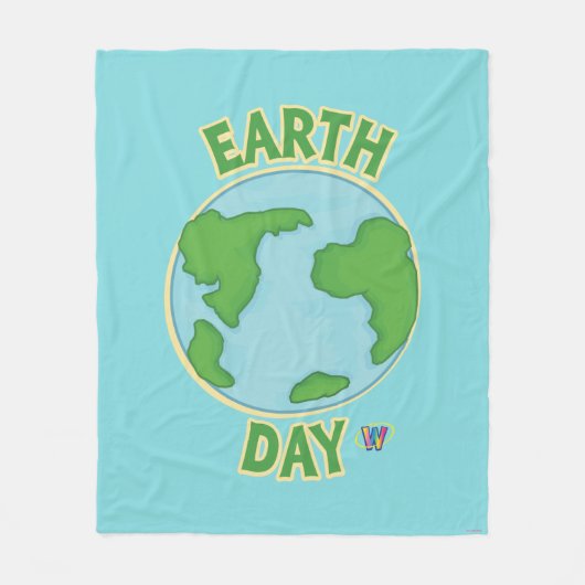 Webkinz Earth Day Fleece Deken (Voorkant)