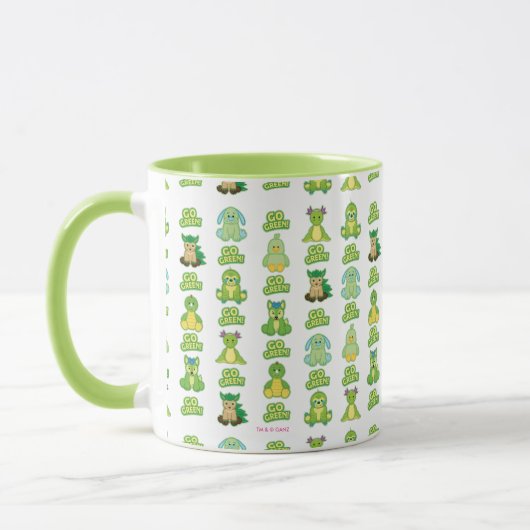 Webkinz Go Green Pattern Mok (Links)