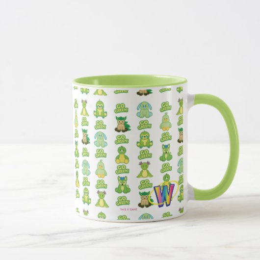 Webkinz Go Green Pattern Mok (Rechts)