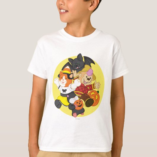 Webkinz Halloween Pets Moon T-shirt (Voorkant)