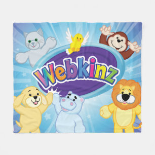 Webkinz: Kom binnen en speel af Fleece Deken