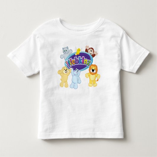 Webkinz: Kom binnen en speel af Kinder Shirts (Voorkant)