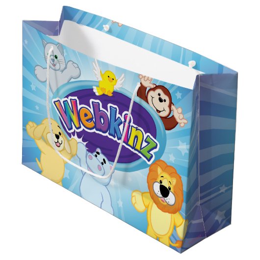 Webkinz: Kom binnen en speel af Large Cadeautasje (Voorkant Gekanteld)