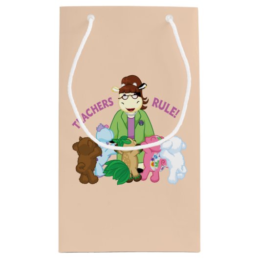 Webkinz: Leerkrachten-regel! Klein Cadeauzakje (Achterkant)