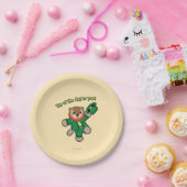 Webkinz Leprachaun Papieren Bordje (Feest)