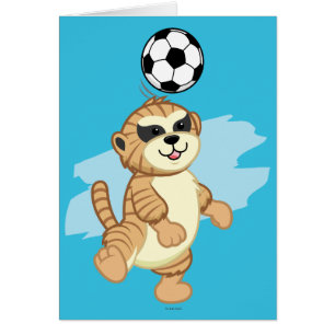 Webkinz Meerkat jouant au football 2