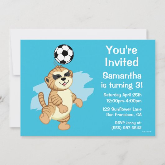 Webkinz | Meerkat-speldensport Kaart (Voorkant)