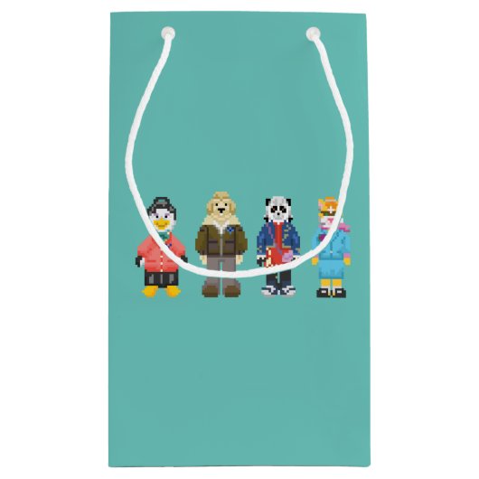 Webkinz Pixel Hosts Klein Cadeauzakje (Achterkant)