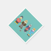 Webkinz Pixel Hosts Servetten (Hoek)