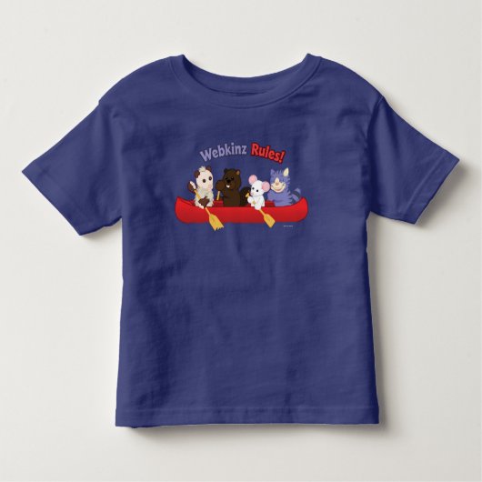 Webkinz | Webkinz Rules Canoe Trip Kinder Shirts (Voorkant)