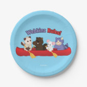 Webkinz | Webkinz Rules Canoe Trip Papieren Bordje (Voorkant)