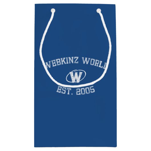 Webkinz World Est. 2005 Klein Cadeauzakje (Achterkant)