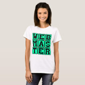 Webmaster, Web Architect T-shirt (Voorkant volledig)
