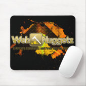 Webnuggetz.com Logo Mousepad Muismat (Met muis)