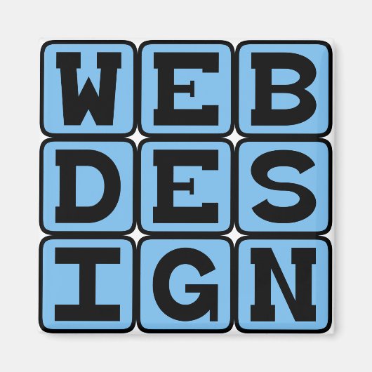 Webontwerp, bouwwebsites magneet (Voorkant)