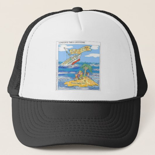Webontwerpers Terror Cruise Ship Grappige Cadeaus Trucker Pet (Voorkant)