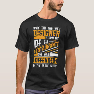 Webontwikkelaar die computerwebsites codeert Coder T-shirt