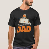 Webontwikkelaar Vader Websites Coder Computer Codi T-shirt (Voorkant)