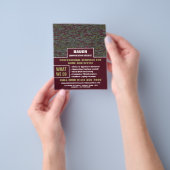 Webscript, Computer Repair Specialist Adverteren Flyer (Hand)