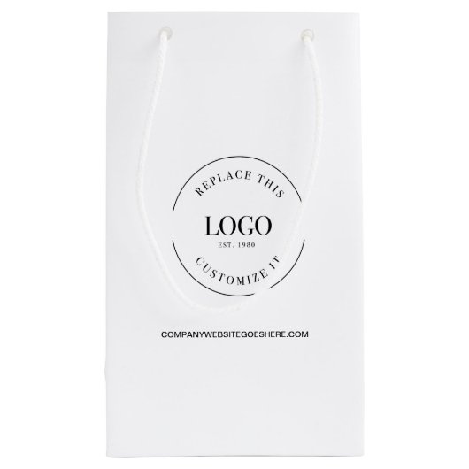 Website Bedrijf Uw Aangepast Logo Klein Cadeauzakje