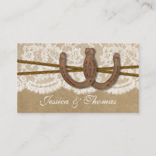 Website Kraft, Lace en Hoefijzer Collectie Informatiekaartje