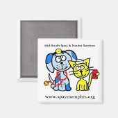 Website magneet (Voorkant / Achterkant)