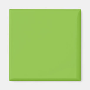 Website met een groene achtergrond en witte rand magneet