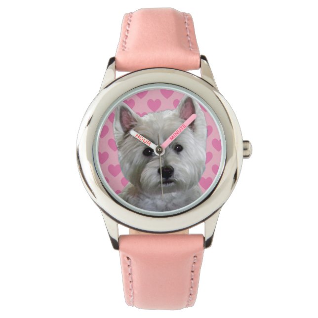 Website met Heart Watch Horloge (Voorkant)