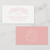 Website over het bruinroze bruinbruin informatiekaartje (Voorkant / Achterkant)