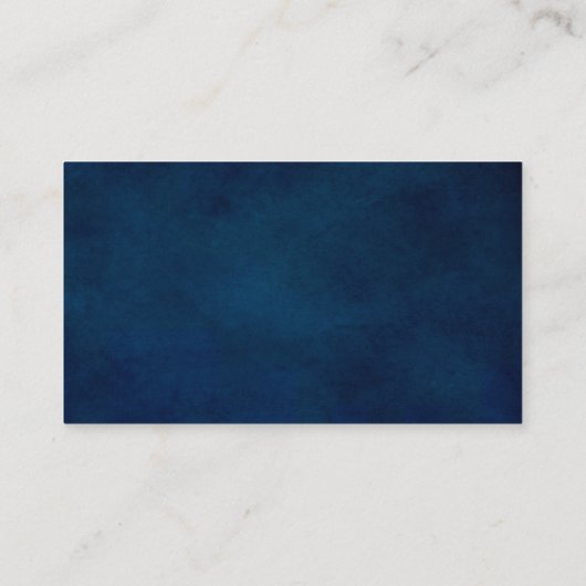 Website van Terracotta Navy Blue Greenery Informatiekaartje (Achterkant)