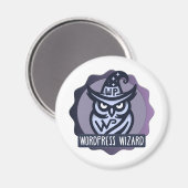 Website Wizard Badge Magnet Magneet (Voorkant / Achterkant)