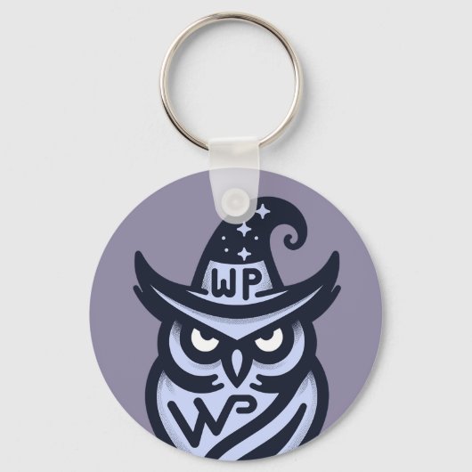 Website Wizard Badge Sleutelhanger (Voorkant)