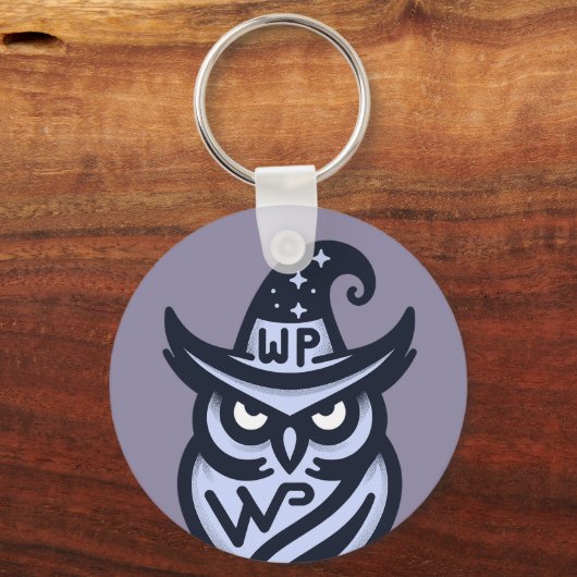 Website Wizard Badge Sleutelhanger (Achterkant)