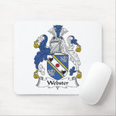 Webster Family Crest Muismat (Met muis)