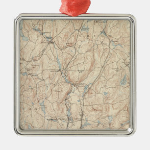 Webster, Massachusetts Metalen Ornament