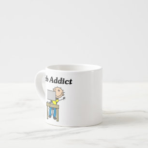 Webverslaafde Espresso Kop