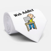 Webverslaafde Stropdas (Opgerold)