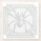 webwever glazen onderzetter (Achterkant)