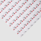 Wedden, dag Valenine, liefde Tissuepapier (Detail)