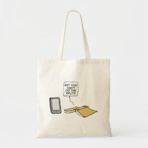 Wedden dat je de splitsingen niet kunt doen tote bag